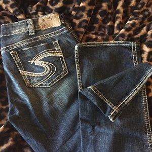 Silver Jeans Suki Mid-rise Slim Bootcut 32x35